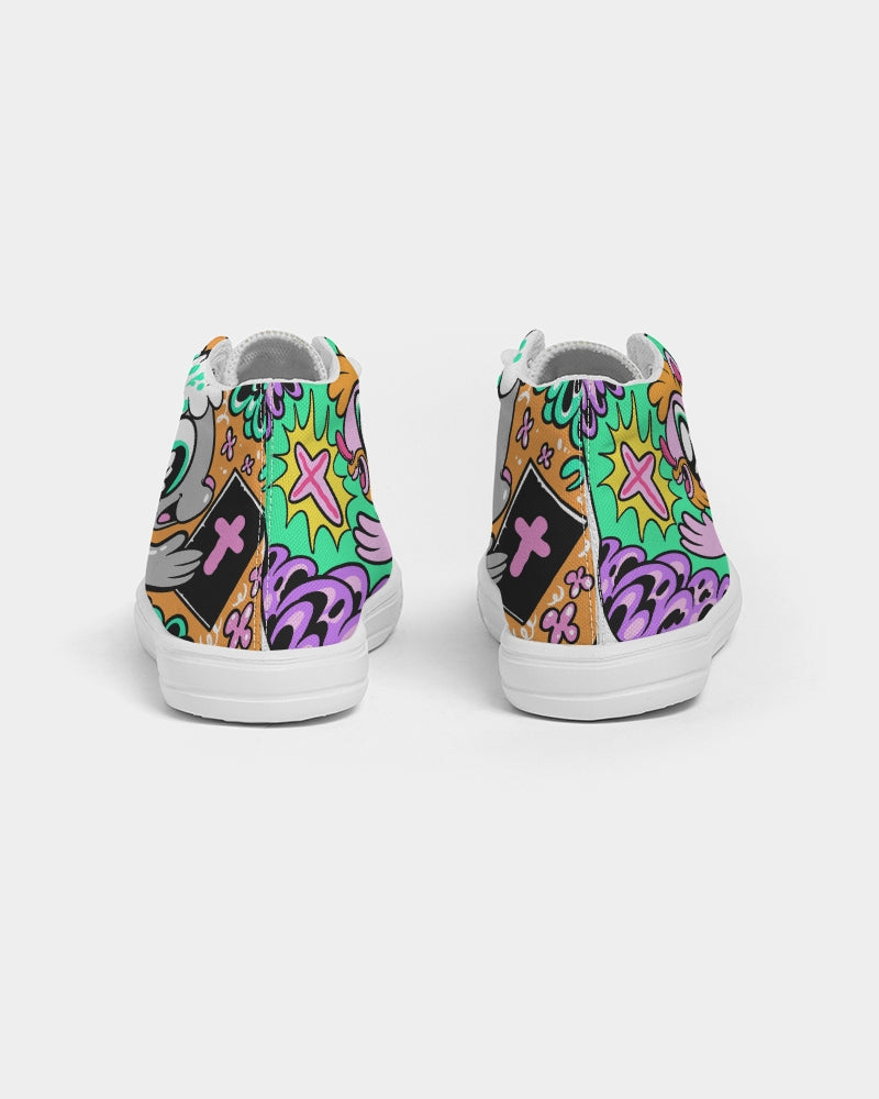 Jesus Way Kids Hightop Canvas Shoe